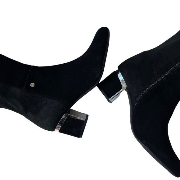 Dkny Shoes - NEW DKNY Cora Knee High Boots Metallic Heel